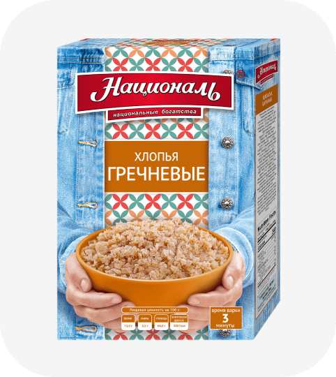 Хлопья гречневые
