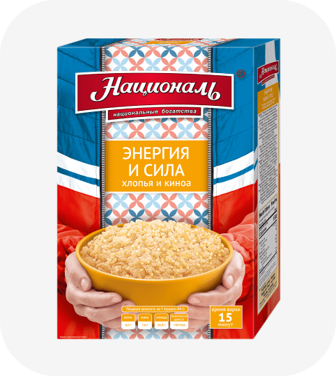 Энергия и сила: смесь хлопьев и злаков