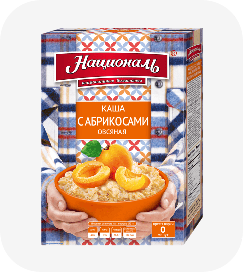 Каша с абрикосами овсяная
